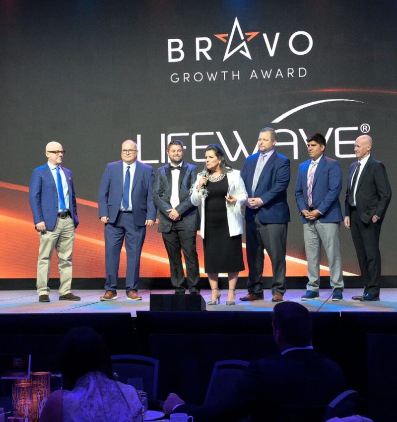 DSN Bravo Growth Award cover featuring LifeWave